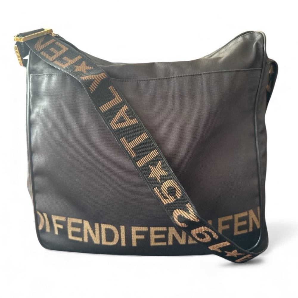 Fendi Nylon Unisex Messenger Bag